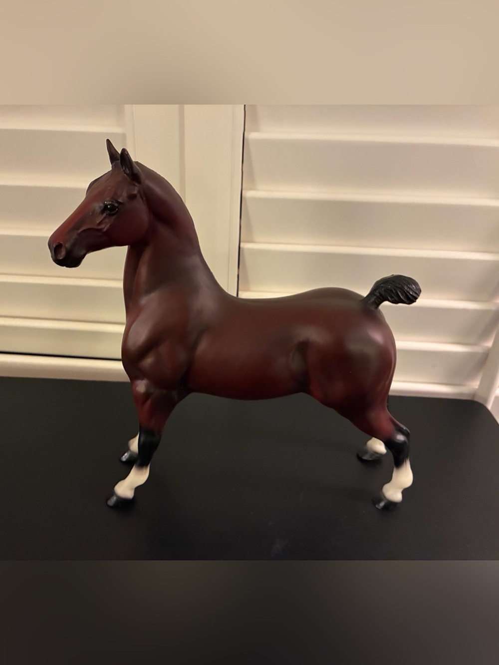 Breyer Model Horse #496 Aristocrat Champion Hackney 1995-96 - Retired Bay Rare